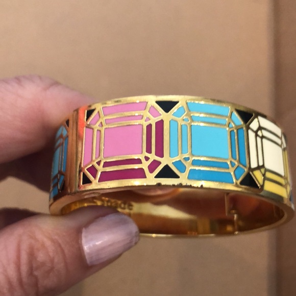 Kate Spade multi color bangle bracelet - Picture 4 of 4
